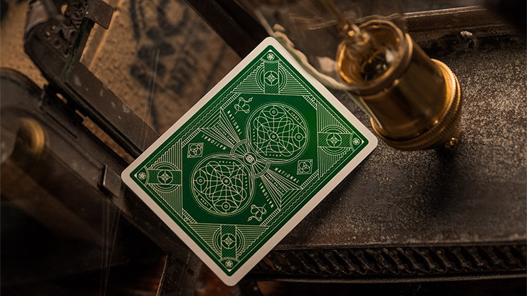 Green National Playing Cards by theory11