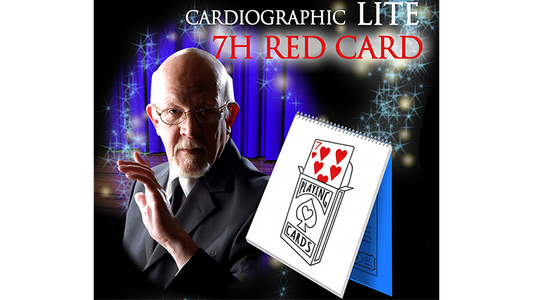 Cardiographic LITE RED CARD by Martin Lewis - Trick