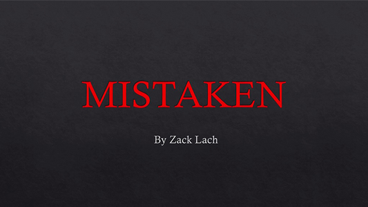 Mistaken by Zack Lach - Video Download