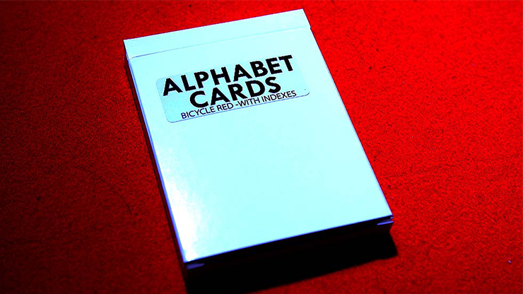 Alphabet Playing Cards Bicycle With Indexes by PrintByMagic - Trick