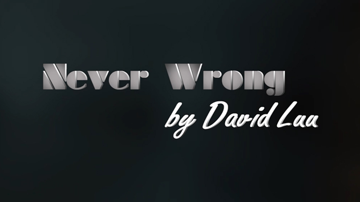 Never Wrong by David Luu - Video Download