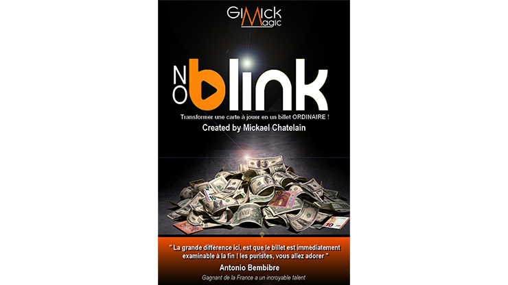NO BLINK RED (Gimmick and Online Instructions) by Mickael Chatelain - DVD