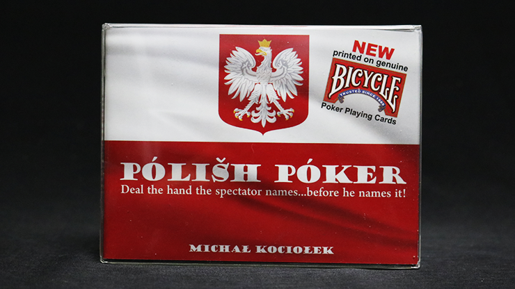 Bicycle Edition Polish Poker (Gimmicks and Online Instructions) by Michal Kociolek - Trick