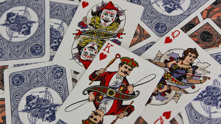 Circus No. 47 (Peach Gilded) Playing Cards