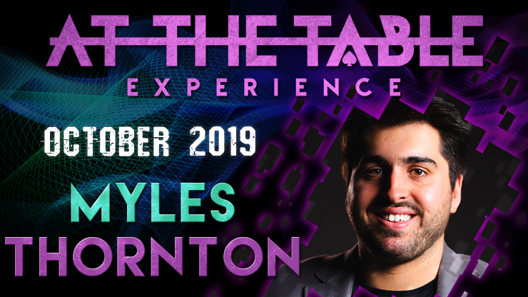 At The Table Live Lecture - Myles Thornton October 16th 2019 - Video Download