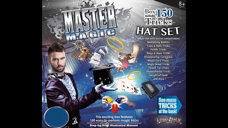 MASTER MAGIC 150 MAGIC HAT SET by Eddy's Magic - Trick