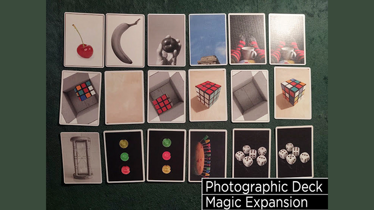 Photographic Deck Project Set (Gimmicks and Online Instructions) by Patrick Redford