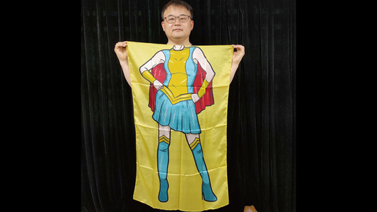 Character Silk (Super Girl) 35 X 43 by JL Magic - Trick