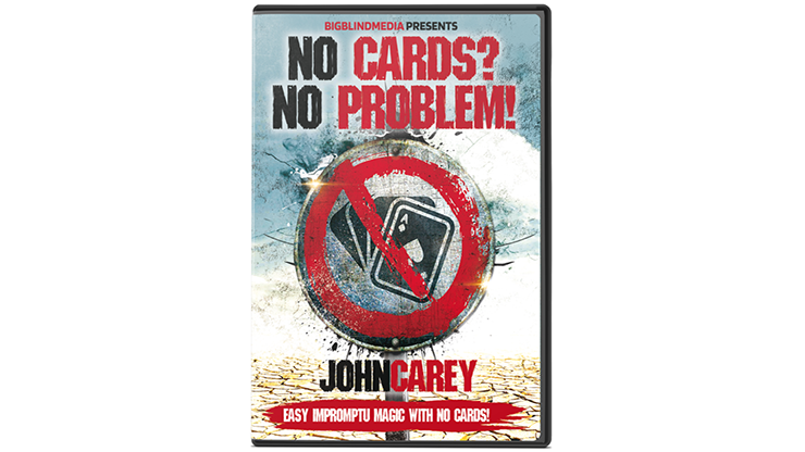 No Cards, No Problem by John Carey - DVD