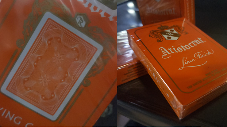 Aristocrat Orange Edition Playing Cards