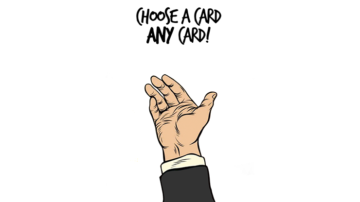 3DT / CHOOSE A CARD ANY CARD (Gimmick and Online Instructions) by JOTA - Trick