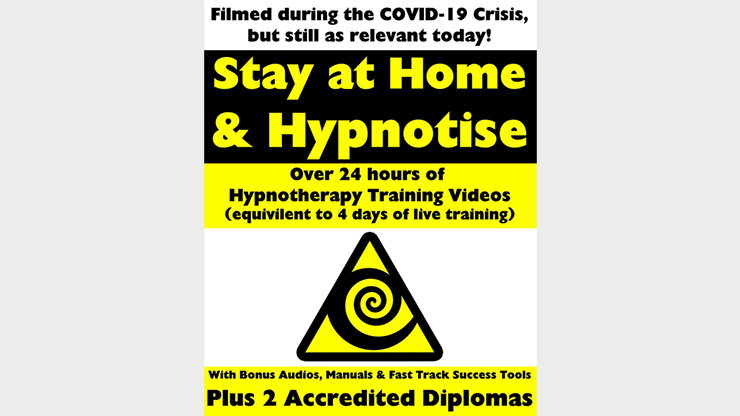 STAY AT HOME & HYPNOTIZE - HOW TO BECOME A MASTER HYPNOTIST WITH EASEBy Jonathan Royle & Stuart "Harrizon" Cassels - Mixed Media Download