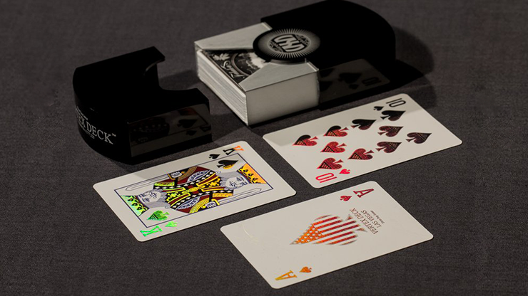 Vertex Black Playing Cards
