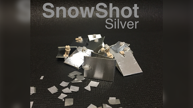 SnowShot SILVER (10 ct.) by Victor Voitko (Gimmick and Online Instructions) - Trick