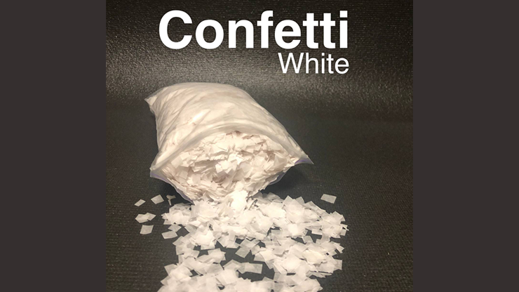 Confetti WHITE Light by Victor Voitko (Gimmick and Online Instructions) - Trick