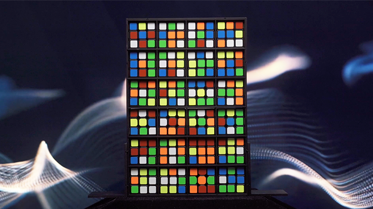 RUBIKS WALL Complete Set by Bond Lee - Trick (Two Part Item)