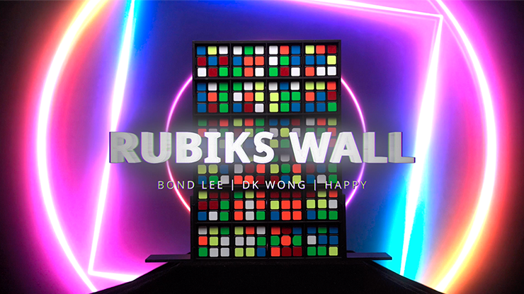 RUBIKS WALL Complete Set by Bond Lee - Trick (Two Part Item)