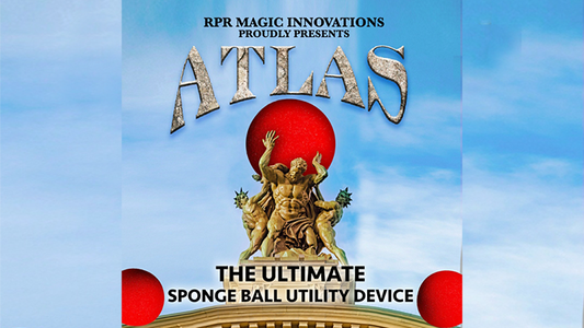 Atlas Kit Red (Gimmick and Online Instructions) by RPR Magic Innovations - Trick