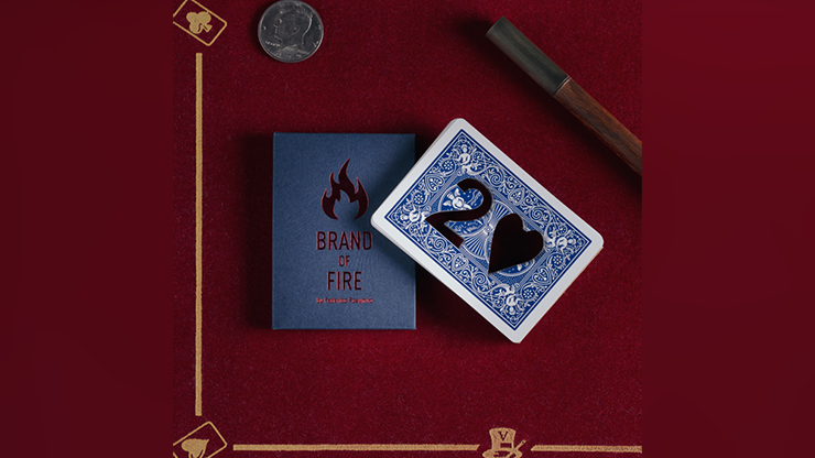 BRAND OF FIRE / BLUE(Gimmicks and Online Instructions) by Federico Poeymiro - Trick