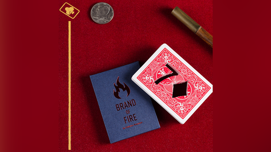 BRAND OF FIRE / RED (Gimmicks and Online Instructions) by Federico Poeymiro - Trick