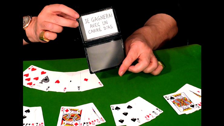 Perfect Poker (Gimmicks and Online Instructions) by Dominique Duvivier  - Trick