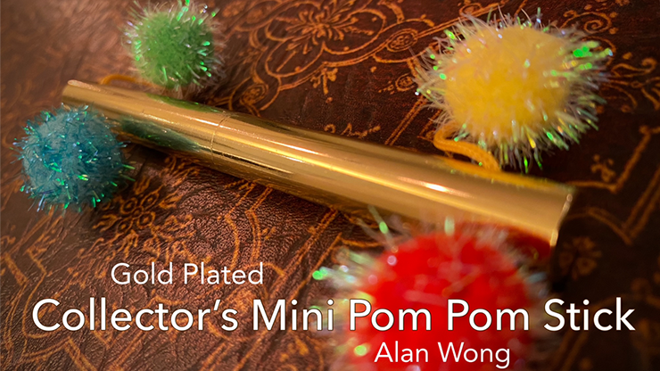 Collector's Mini Pom-Pom Stick by Alan Wong - Trick