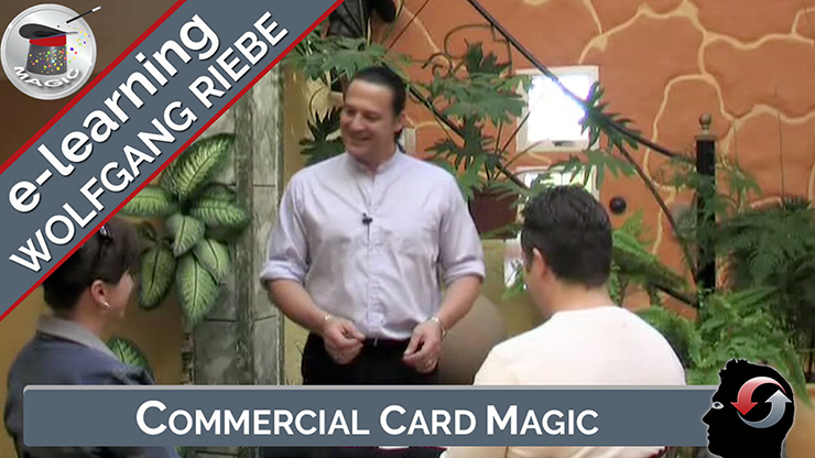 Commercial Card Magic by Wolfgang Riebe - Video Download