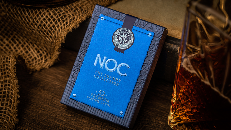 NOC (Blue) The Luxury Collection Playing Cards by Riffle Shuffle x The House of Playing Cards