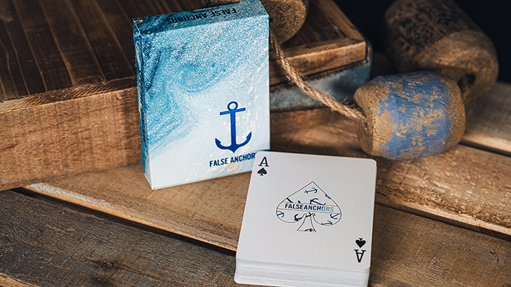 False Anchors V3S Playing Cards (Numbered Seals) by Ryan Schlutz