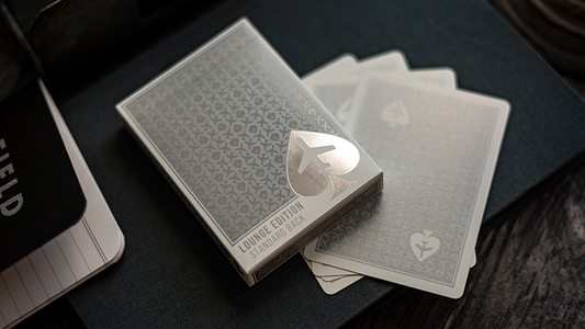 Lounge Edition in Jetway (Silver) by Jetsetter Playing Cards