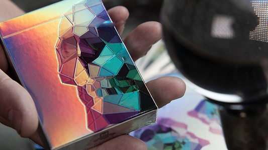 Limited Edition Memento Mori Holographic Playing Cards