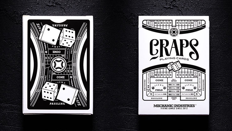 Craps Playing Cards (Online Instructions) by Mechanic Industries - Trick