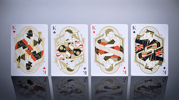 Solidarity (Navy Blue) Playing Cards By Riffle Shuffle