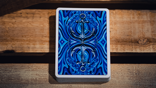 False Anchors V4 (Deep Sea) Playing Cards by Ryan Schlutz