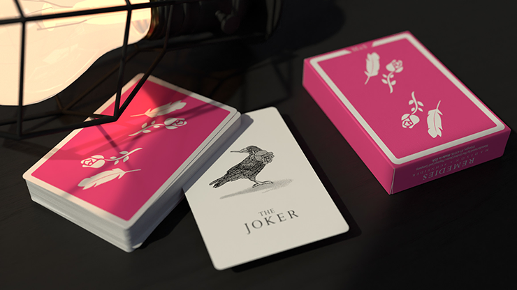 Pink Remedies Playing Cards by Madison x Schneider