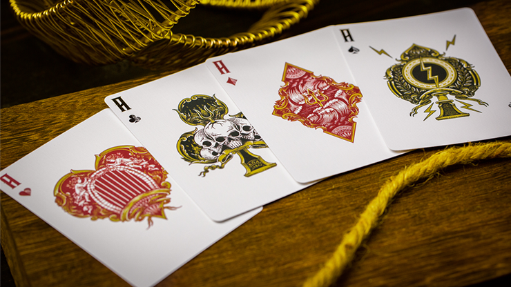 Zeus Mighty Gold Playing Cards by Chamber of Wonder