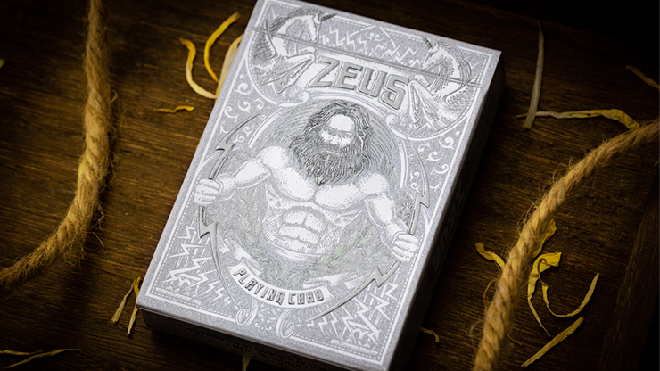 Zeus Sterling Silver Playing Cards by Chamber of Wonder