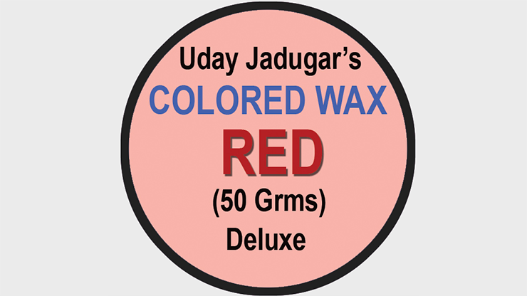 COLORED WAX (RED) 50grms. Wit by Uday Jadugar - Trick