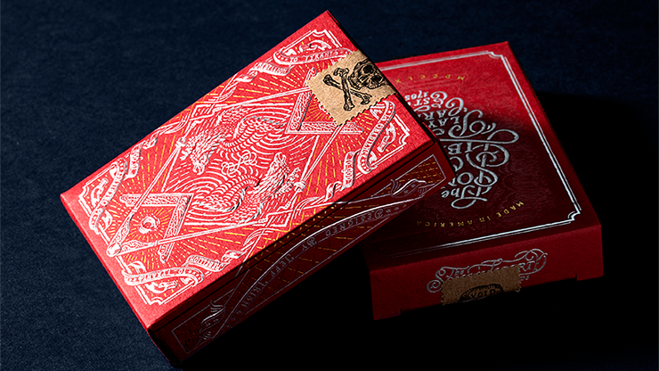 Sons of Liberty Patriot Red Playing Cards