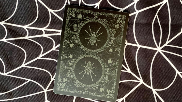 Gilded Bicycle Spider (Green) Playing Cards