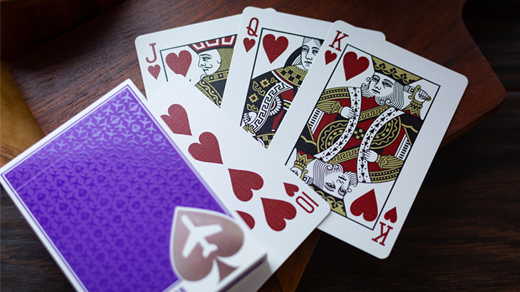 Lounge Edition in Passenger Purple by Jetsetter Playing Cards