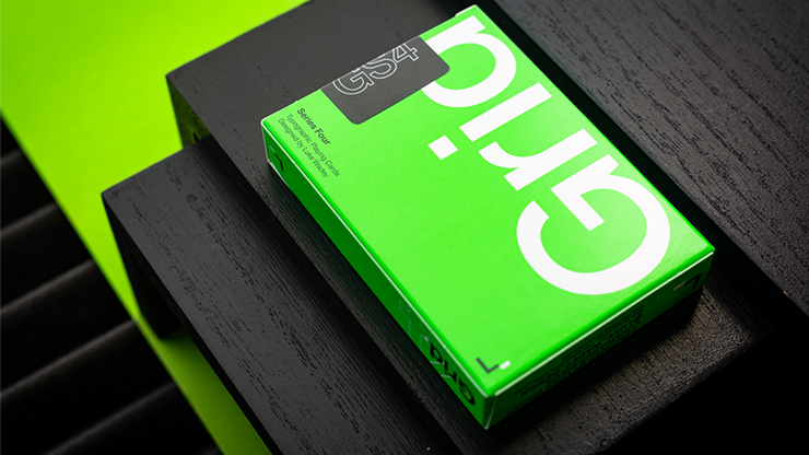 Grid Series Four- Typographic Playing Cards