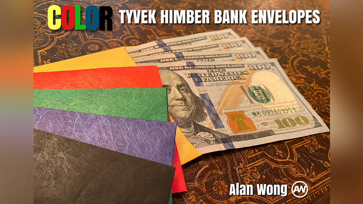 Tyvek Himber Bank Envelope COLOR SET by Alan Wong - Trick