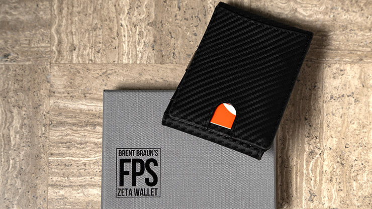 FPS Zeta Wallet Black (Gimmicks and Online Instructions) by Magic Firm - Trick