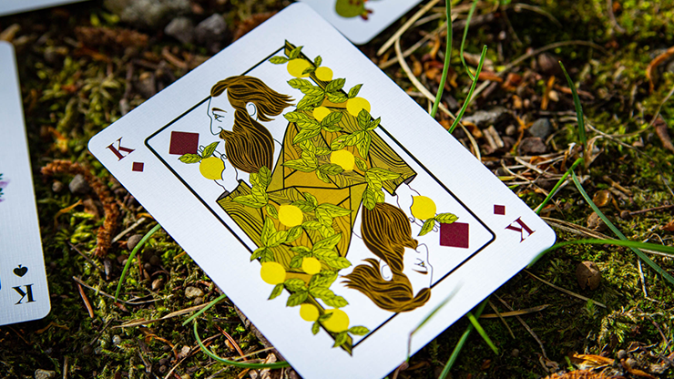 The Green Man Playing Cards (Summer) by Jocu