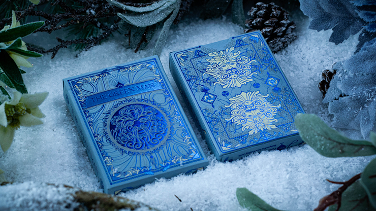 The Green Man Playing Cards (Winter) by Jocu