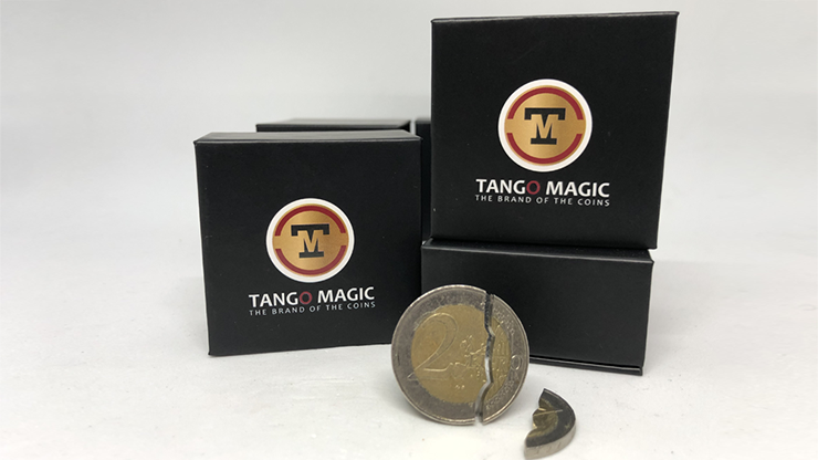 Bite Coin 2 Euros by Tango (E0044) - Trick