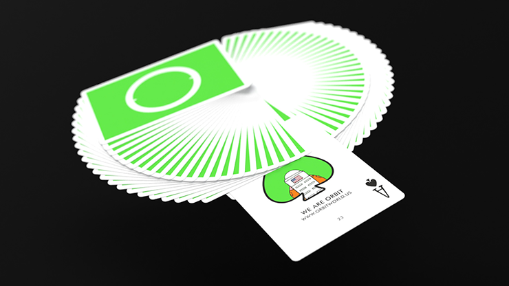 Orbit Chroma Key Playing Cards