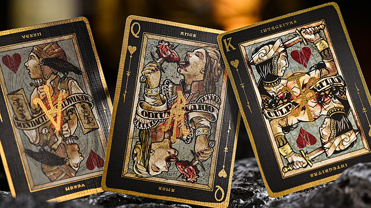 Black Requiem Playing Cards