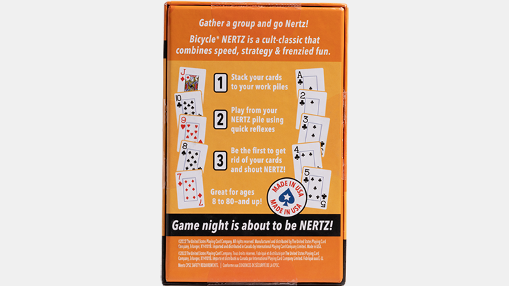 Bicycle Nertz Set (Cards and Game)